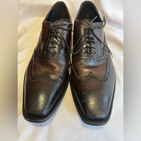 Antonio Maurizi Dark Brown  red Leather Oxfords main image 9